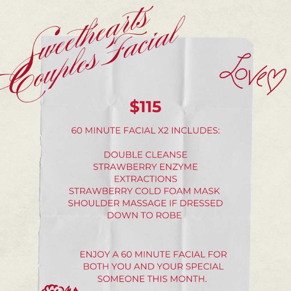Sweethearts couple Facial at JSM BEAUTY ROOM in Phoenix, AZ