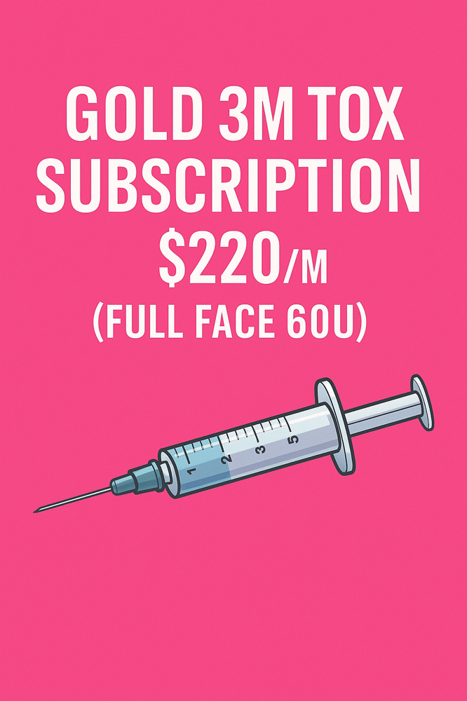 GOLD 3M TOX SUBSCRIPTION at BeautyHolic Aesthetics LLC in Lubbock, TX