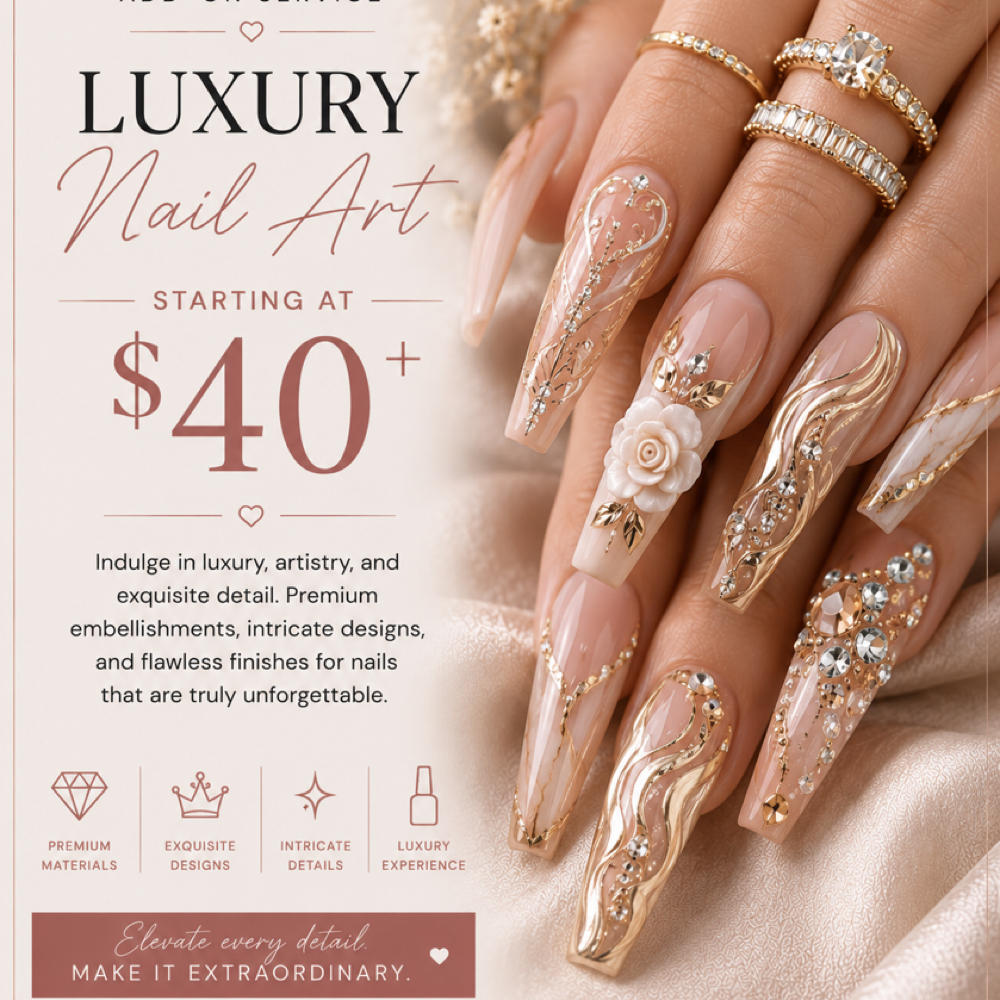 Luxury Nail Art at Studio 811 Nail Studio in Ellensburg, WA
