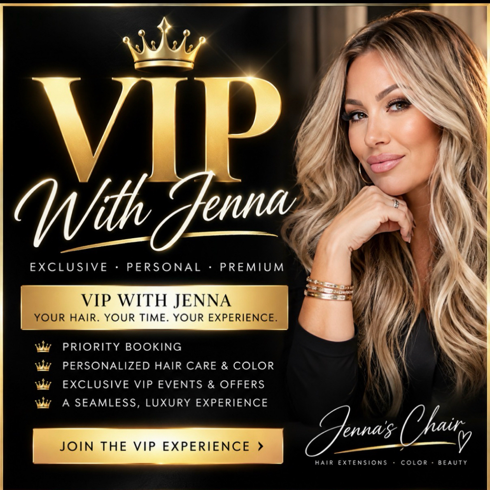 VIP• Exclusive For Hair Extensions at Jenna’s chair in West Bloomfield, MI