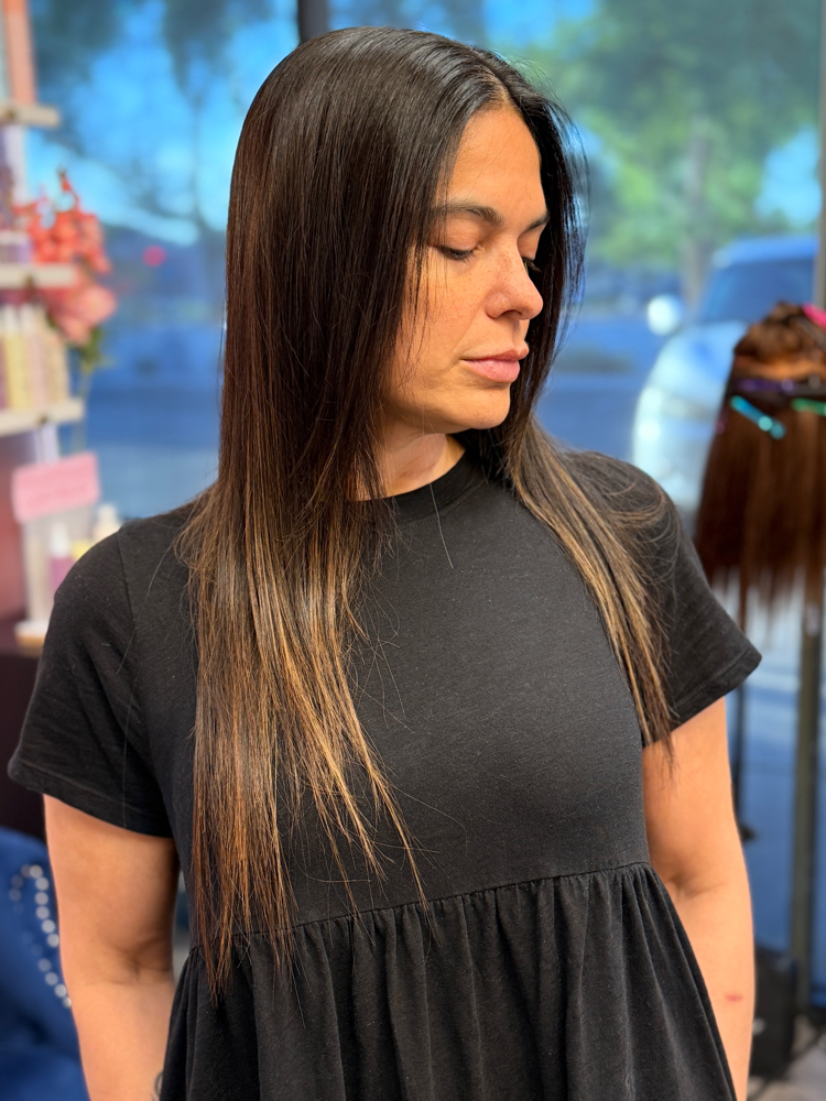 Root Touchup Only (No Bleach)