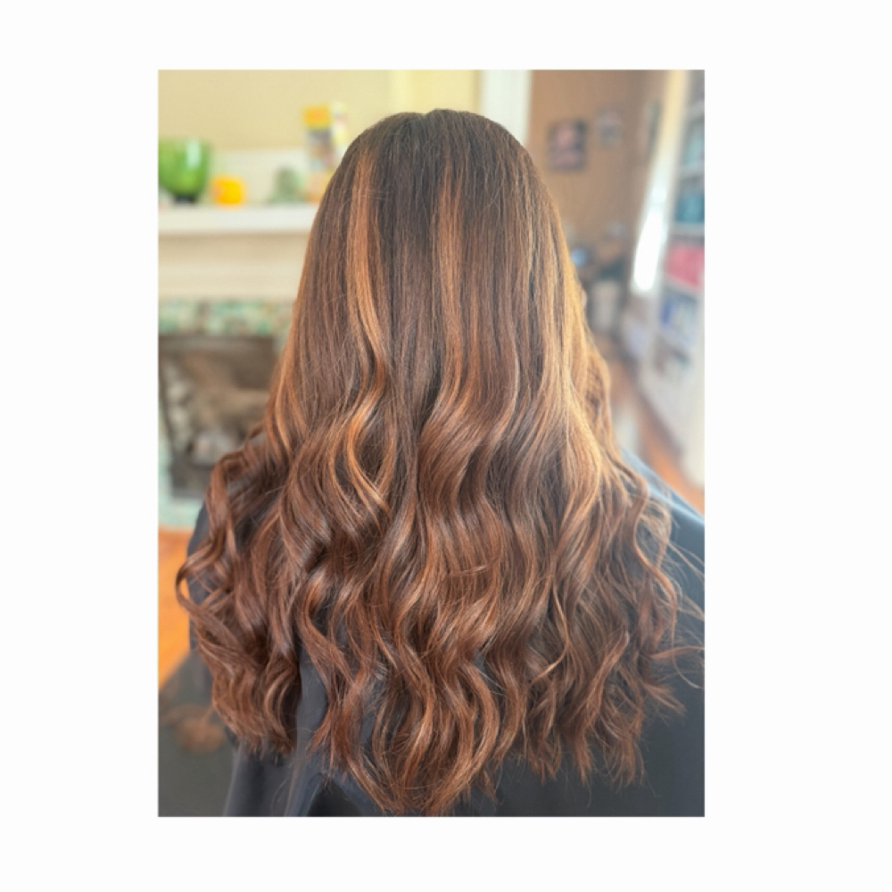 Balayage + Haircut at Emily Mitchell in Georgetown, KY