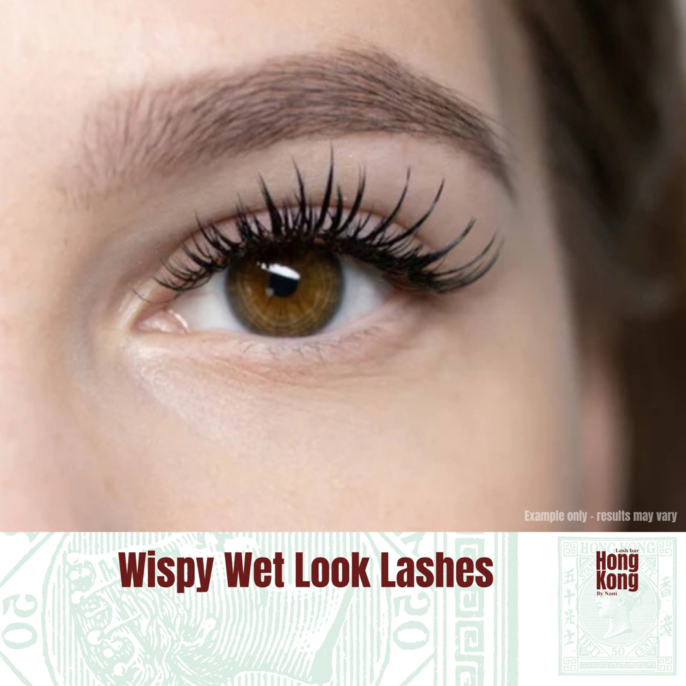 Wispy Wet Look Full Set