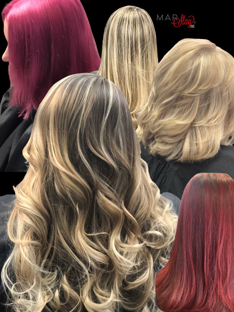 Color at M.Slay Styles in Macedonia, OH