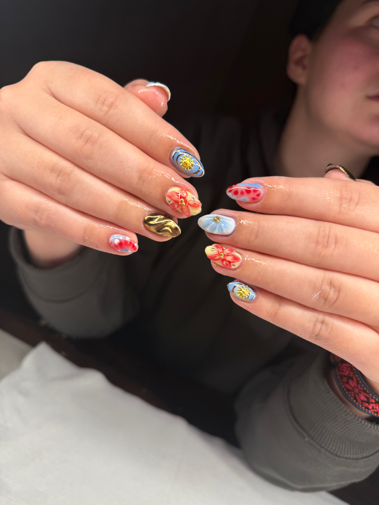 Complex Nail Art