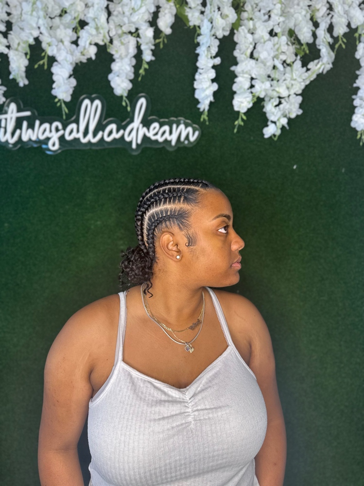Stitch briad buns