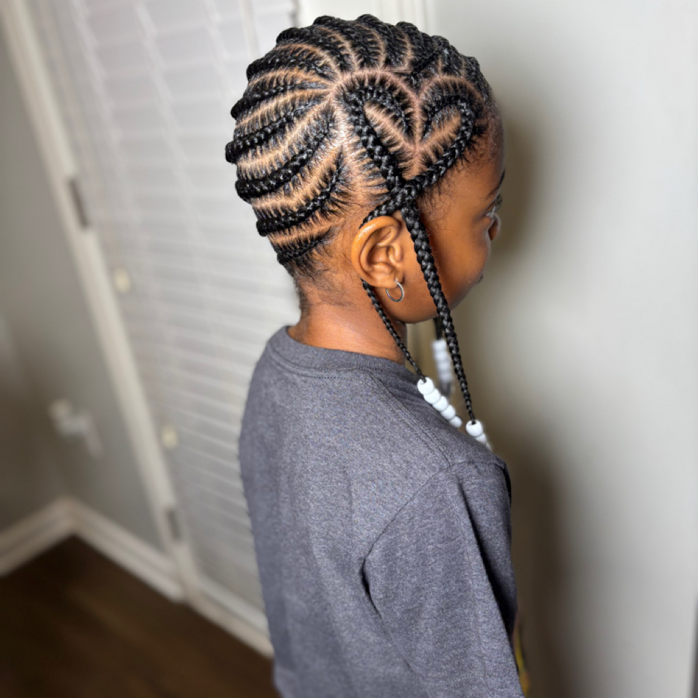 Kids Braids(Natural Hair Only 2-12) at K. Janae’ Beauty in Bessemer, AL