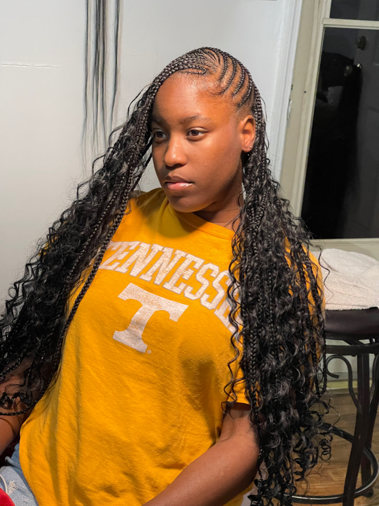 Fulani Lemonade at BeautyBraids By Quin in Milledgeville, GA