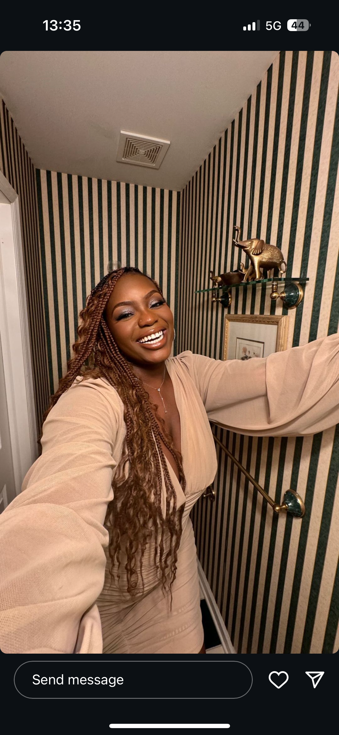 Touch up - 1 Row perimeter at Touched by Grace in Jersey City, NJ