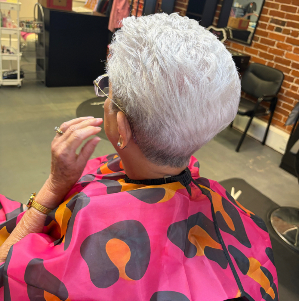 Golden Girl Haircut at Luana VIP Studio in Winter Haven, FL