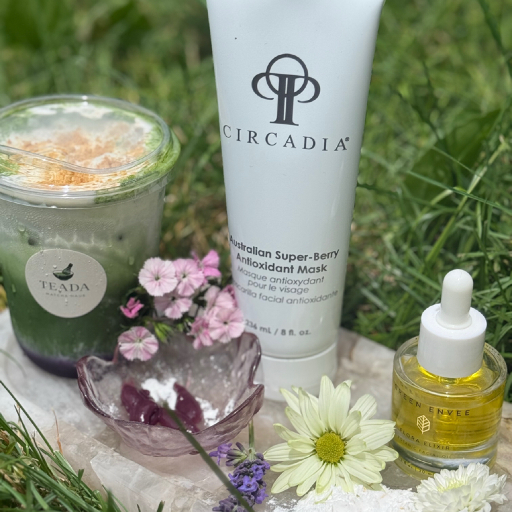 Berry Floral Glow Up Facial 🫐✨ at Yesi’s Beauty Bar in Granger, IN