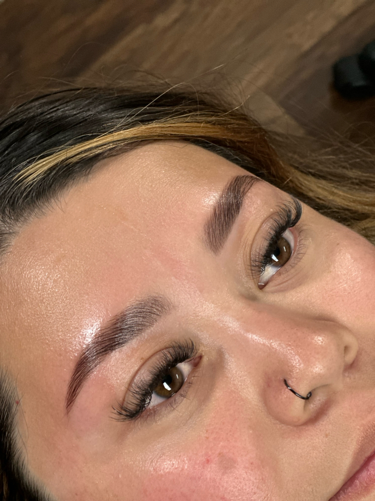 Brow Lamination + Wax + Stain
