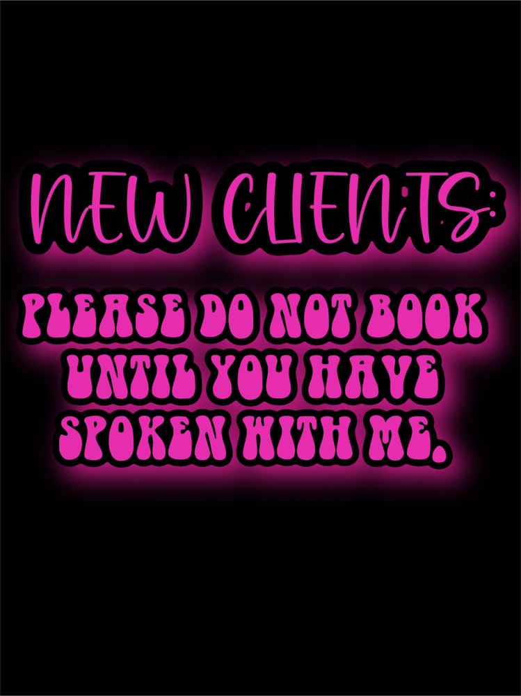 JUST A NOTE: DO NOT SELECT