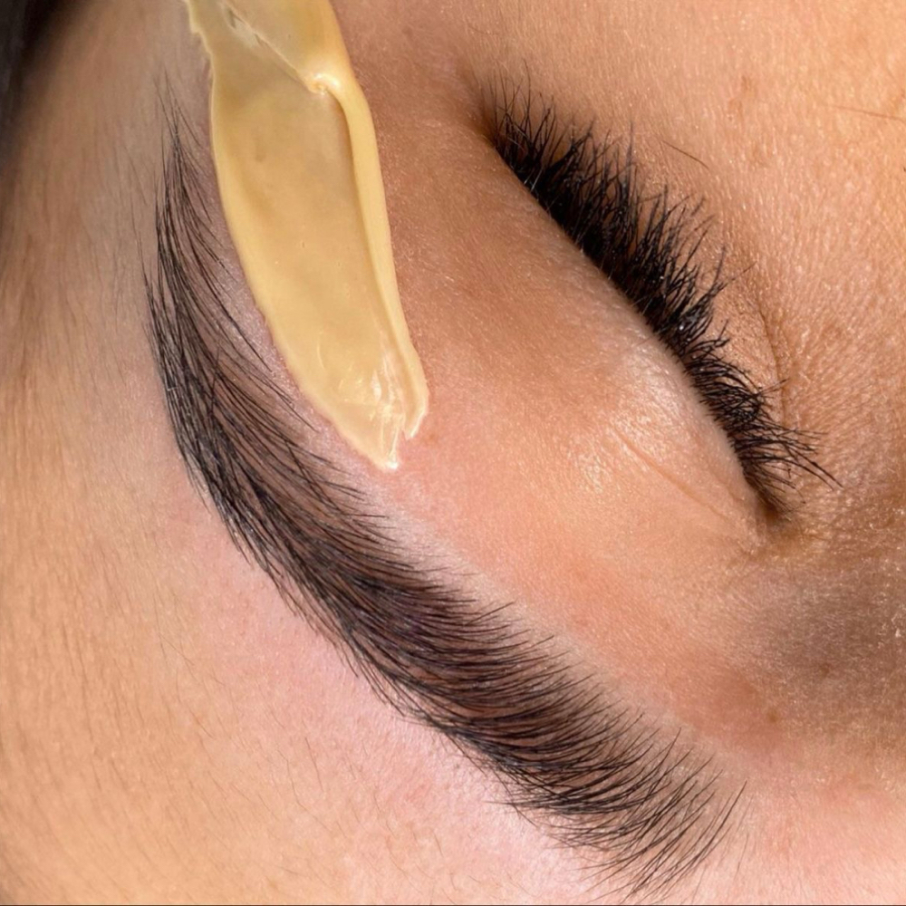 Brow Tint + Wax at Hailey States in Delaware, OH