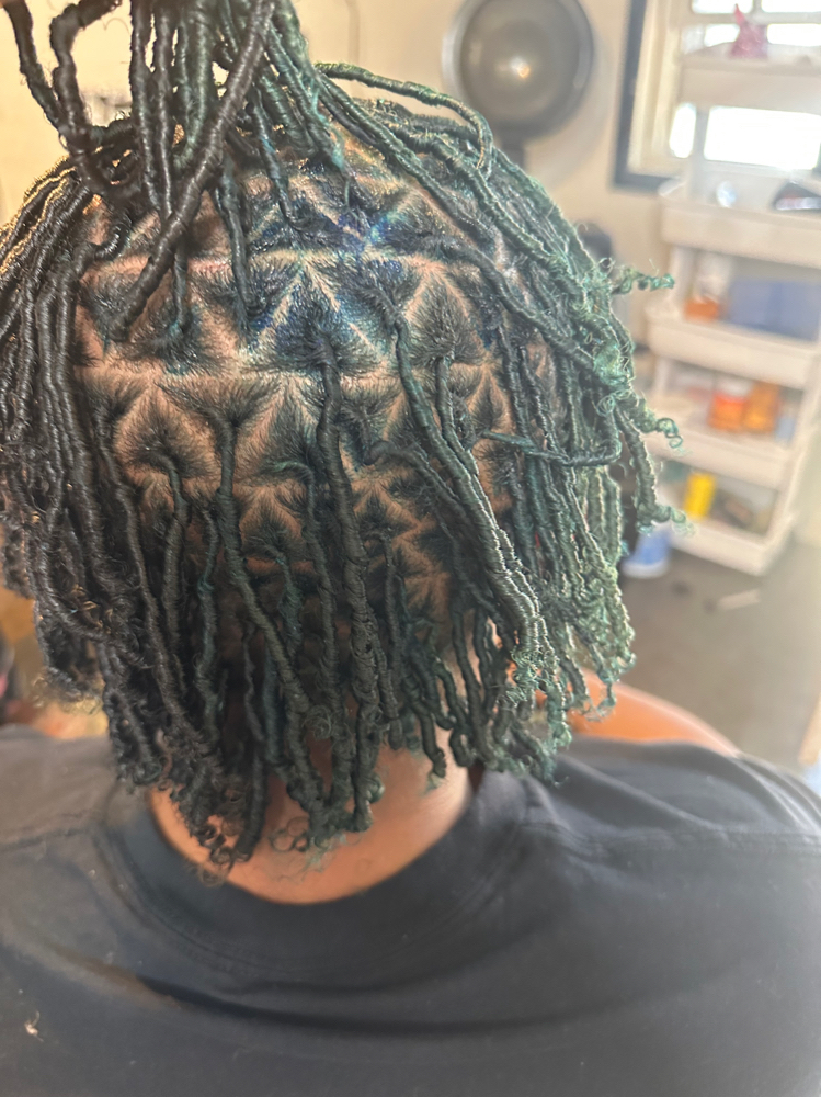Starter Locs With Triangle Parts