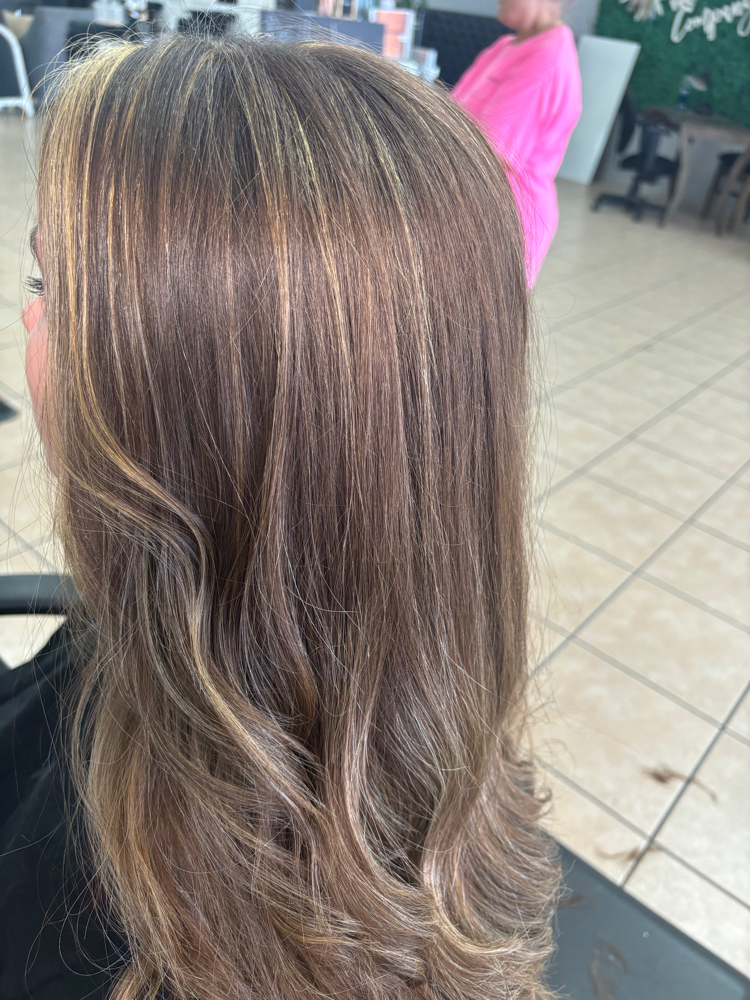 Partial Highlight Or Face Framing