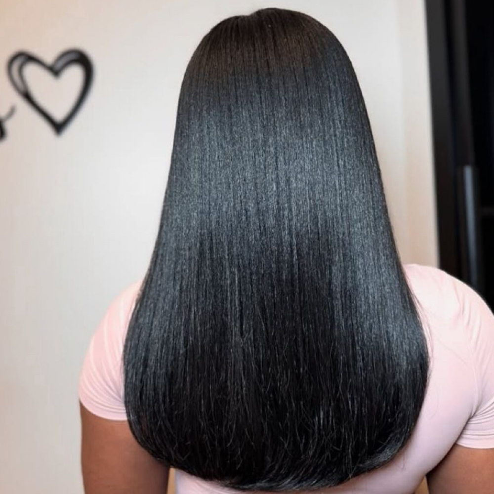 Silkpress ( Natural Hair ) at Impeccable Beauty in Clarksville, TN