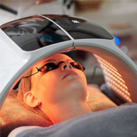 LED Light Therapy at The Face Studio in Overland Park, KS
