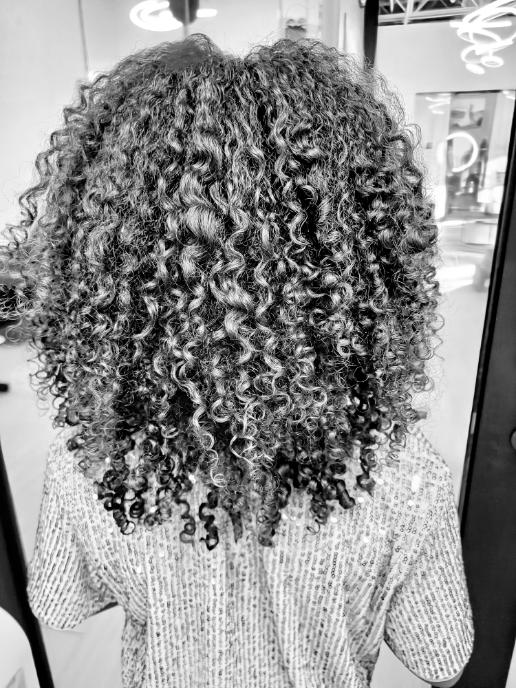 Express Curly Haircut