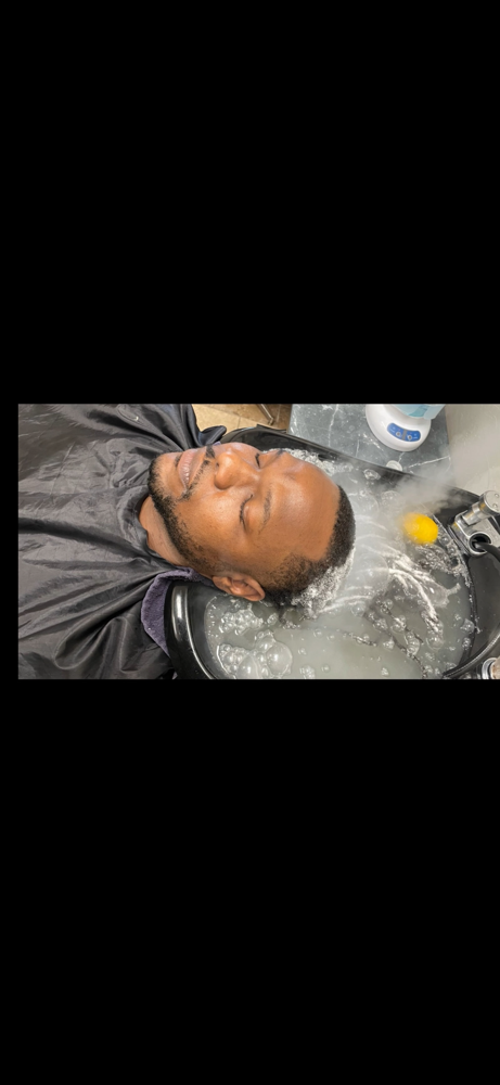 Hair scalp detox treatment