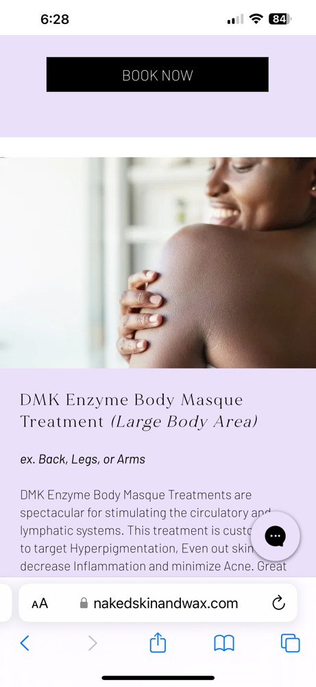 Enzyme Body Masque Treatment-Large