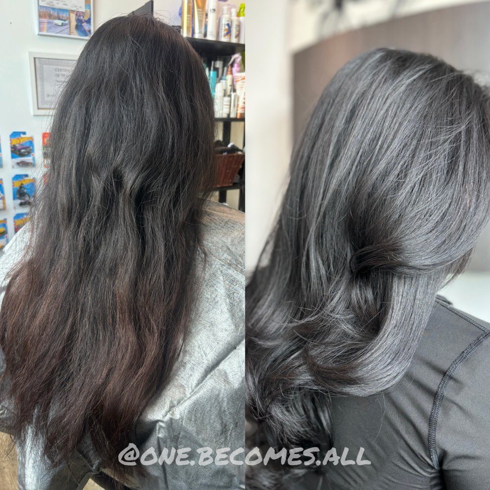 ✂️ Signature Cut (Below Shoulders) at Blades & Beauty LLC in College Park, MD