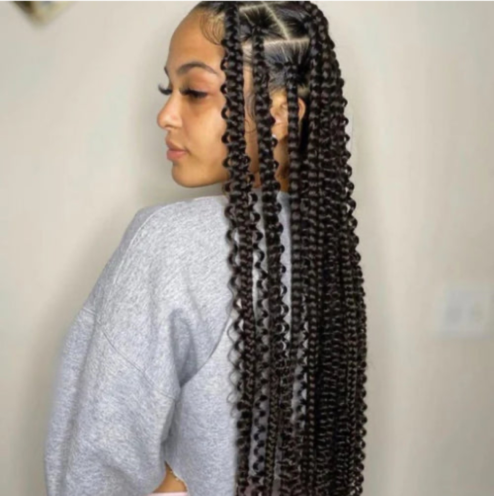 Large Goodess W Human Hair