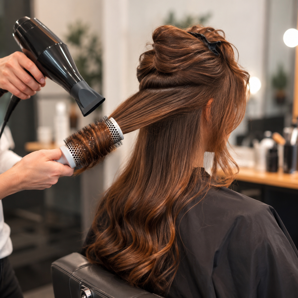 Signature Blowout at Alyssa Cuts & Curls in McAllen, TX