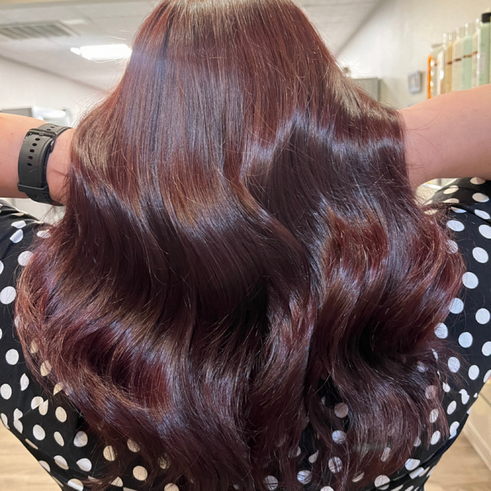 All over color, no bleach/Hayley at Colour Lounge Studio in Walla Walla, WA
