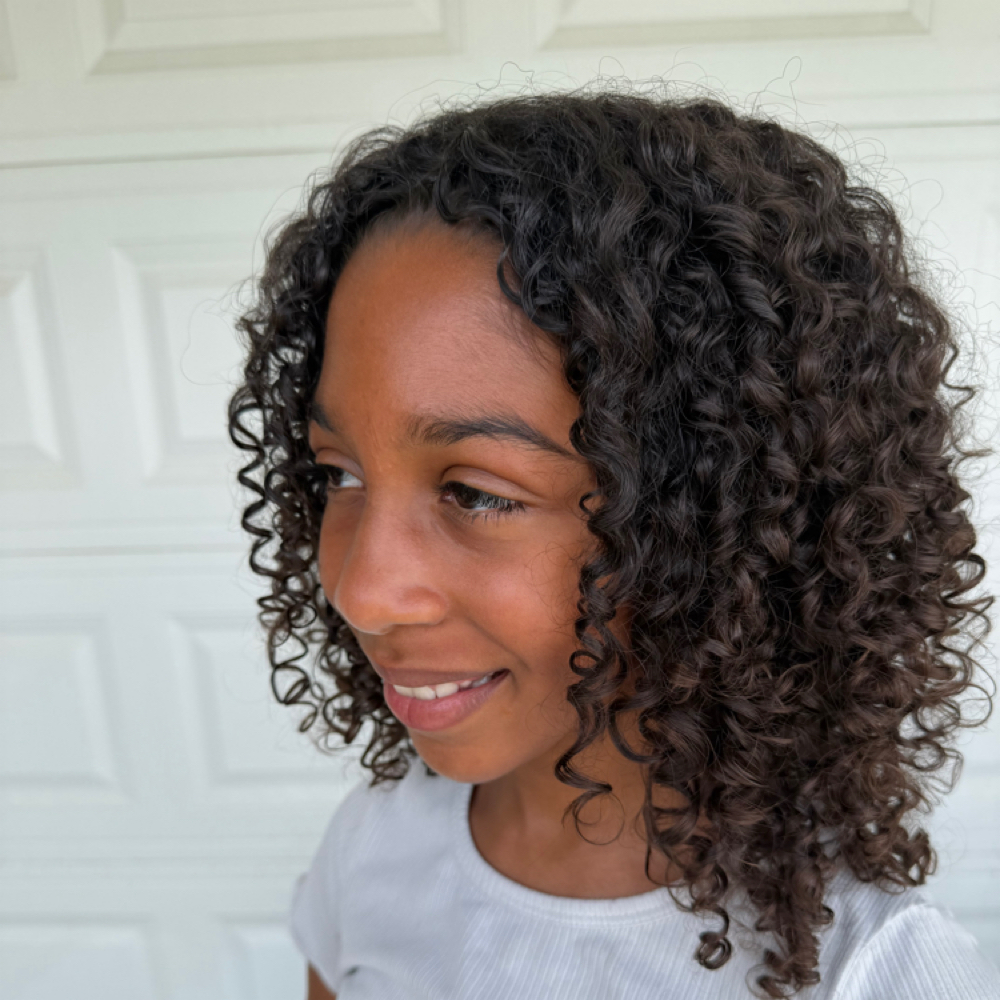 Curly Kids Cut at Hairapy 133 in Pleasant Unity, PA