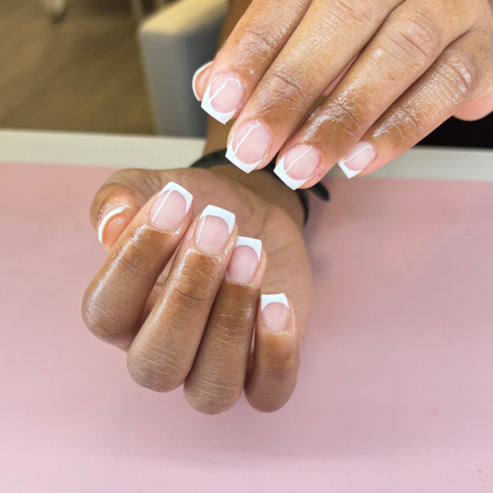 Short Acrylic Set at Beauty Sanctuary   “Beautifying inside and out “ in Anchorage, AK