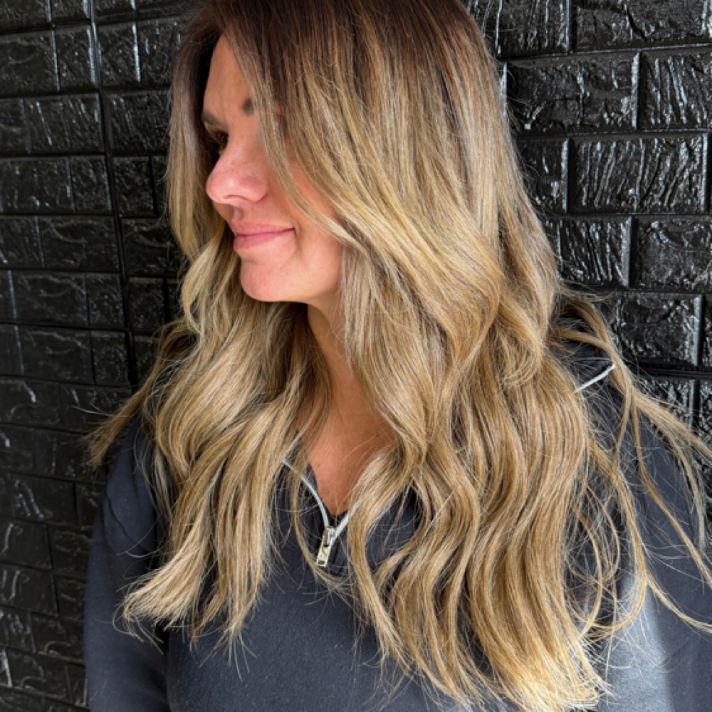 Beaded row Install at Mills On Mane in forest city, NC