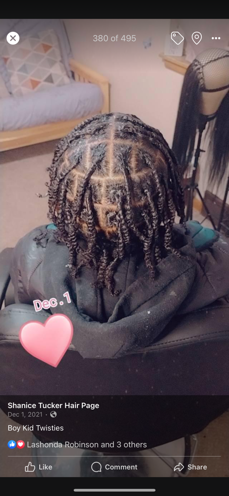 2 Strand Twist Medium