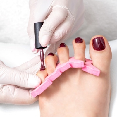 Basic Pedicure at Emerald Salon in Harrisonville, MO