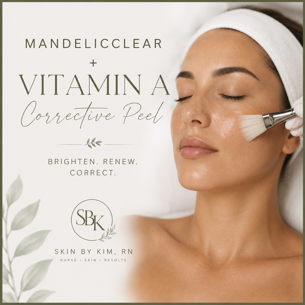 Mandeliclear + Vit A Accelerator at Skin By Kim, RN - Med Spa in Asheboro, NC