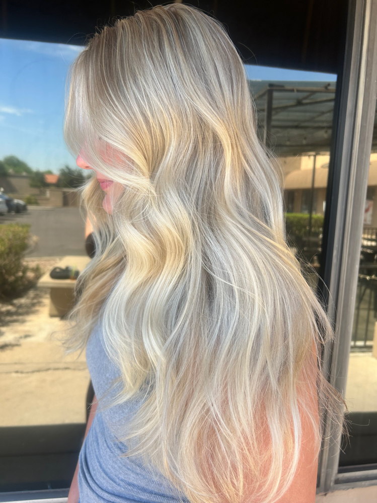 Full Highlight Blonding Package