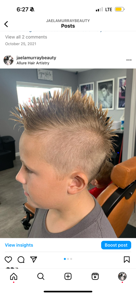 Kids Cut-13 and under