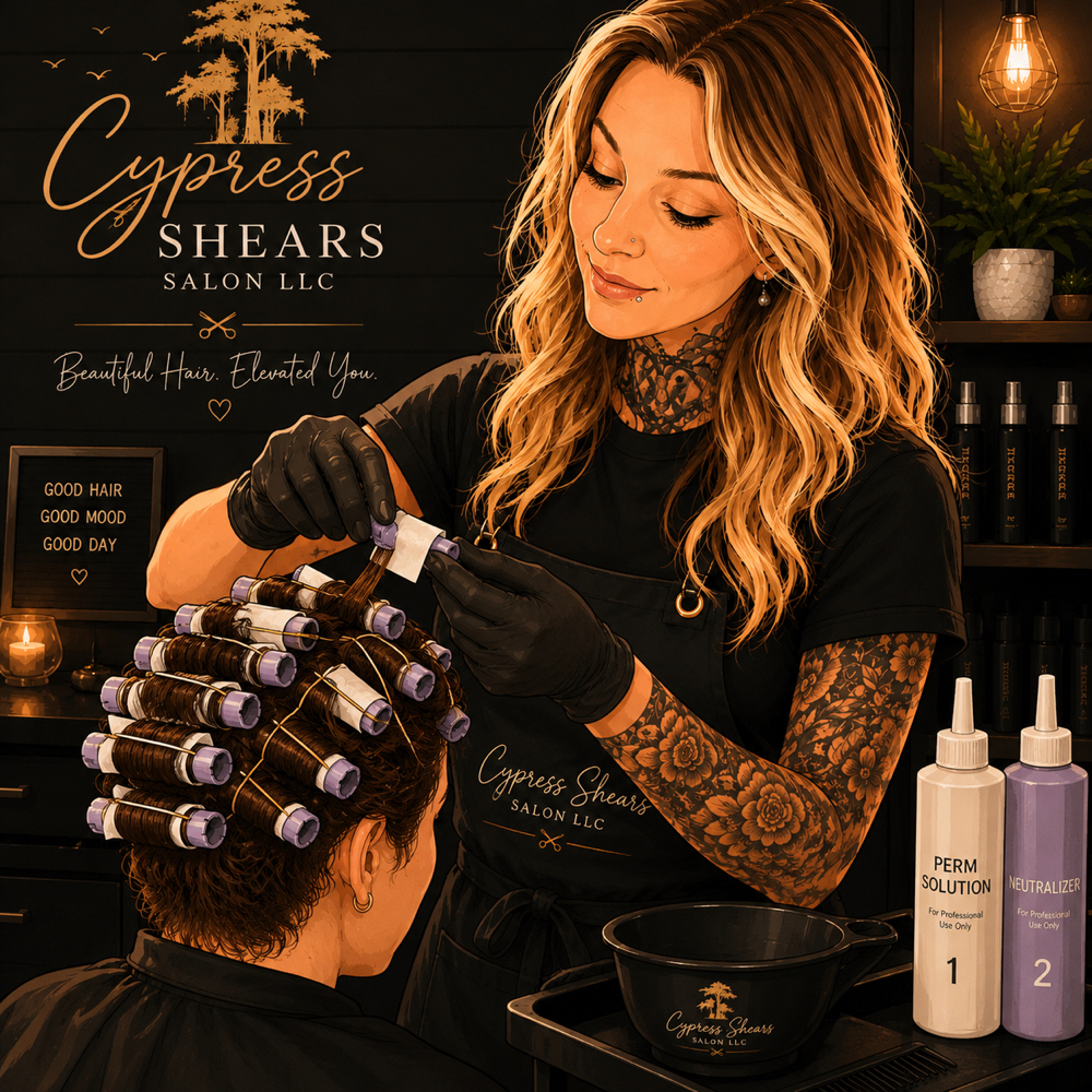 Perm at Cypress Shears Salon LLC in Winter Haven, FL