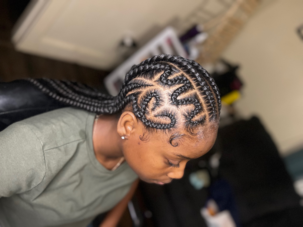 10-12 Feed In Braids