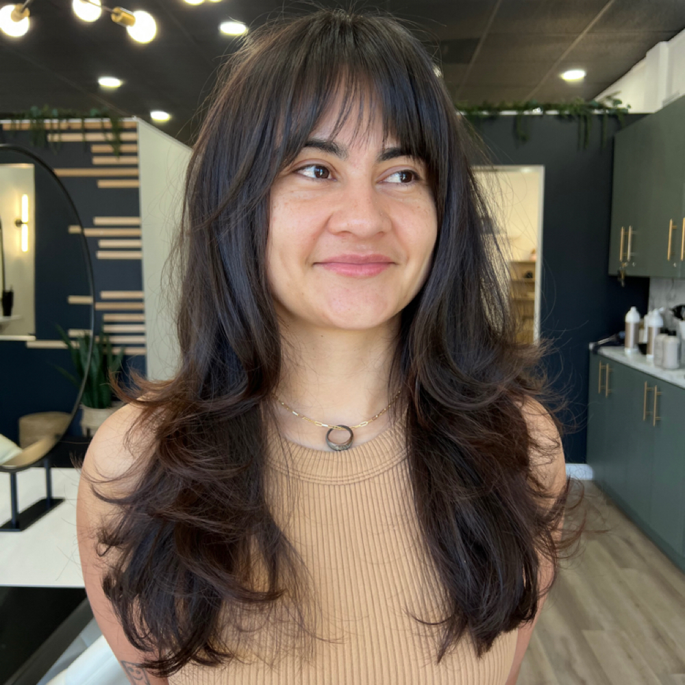 Women’s Haircut at BridgetteVasquezHair in Sherman Oaks, CA
