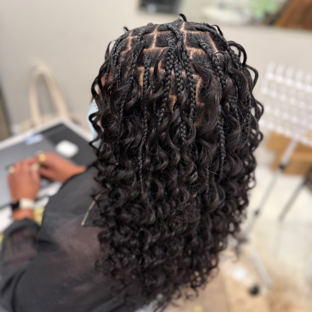 Miracle Knot Goddess Braids at I.Lenice Designs in Mableton, GA