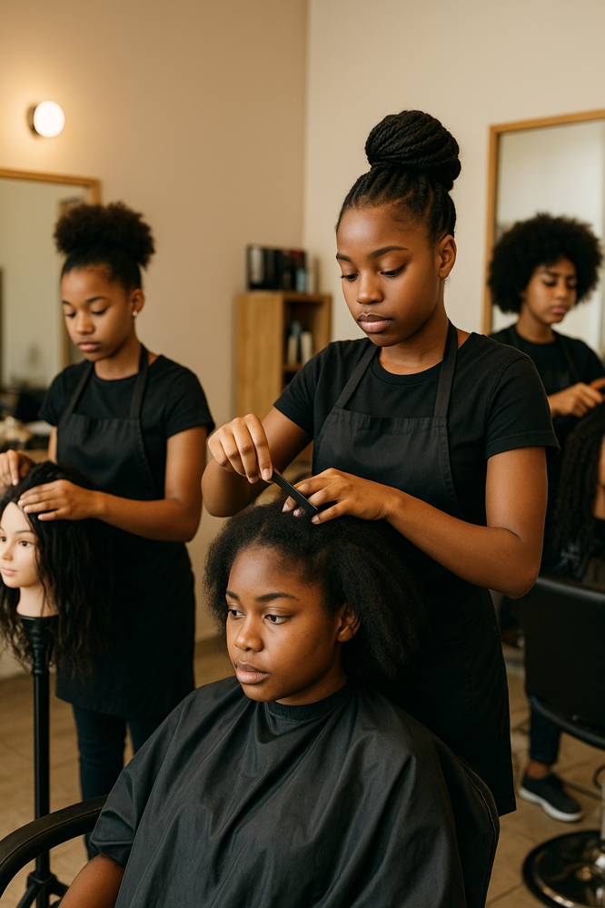 1 On 1 braid class
