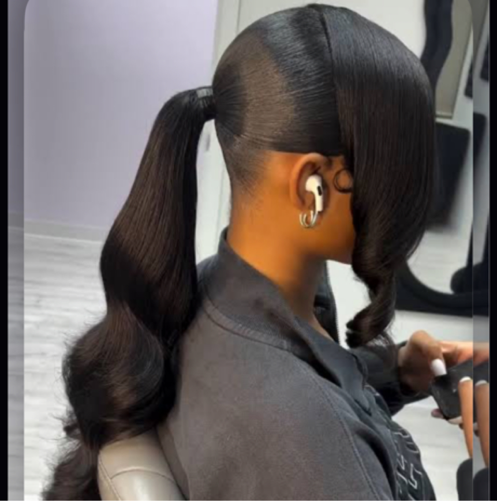 Ponytails at Ta’Meca Corner At STUDIO 2904 in Goldsboro, NC