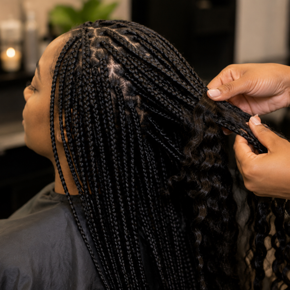 Braid Take-Down & Reset at FitzWell Beauty Blowdry Bar in Gilbert, AZ