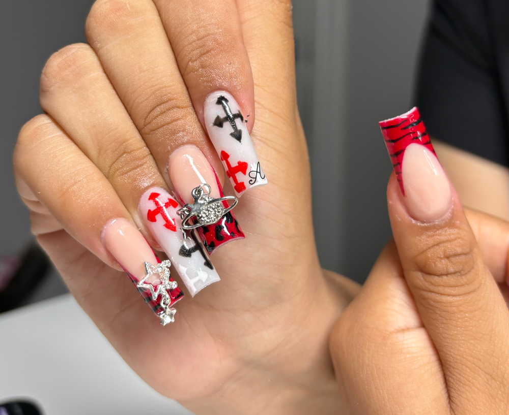 Full Acrylic Set (Medium) at nailsbystephiiii in Pittsburgh, CA