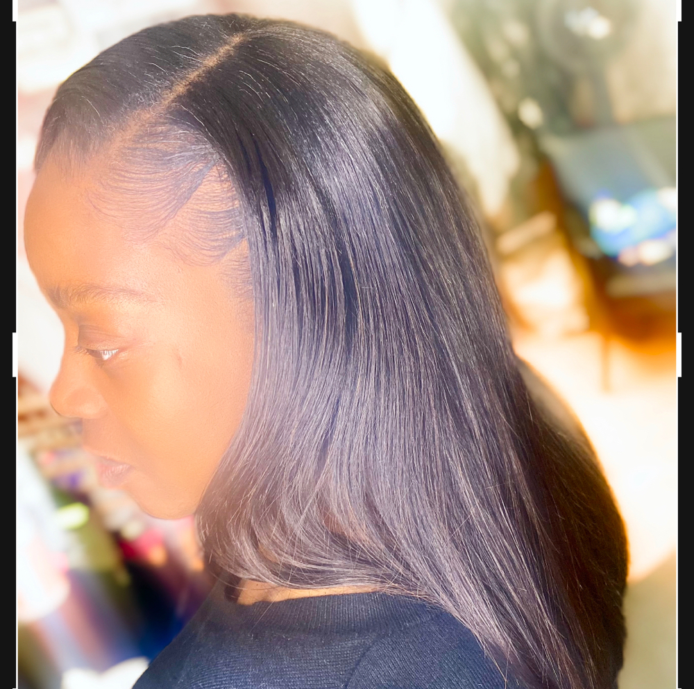 Sew In With Partial Leave Out