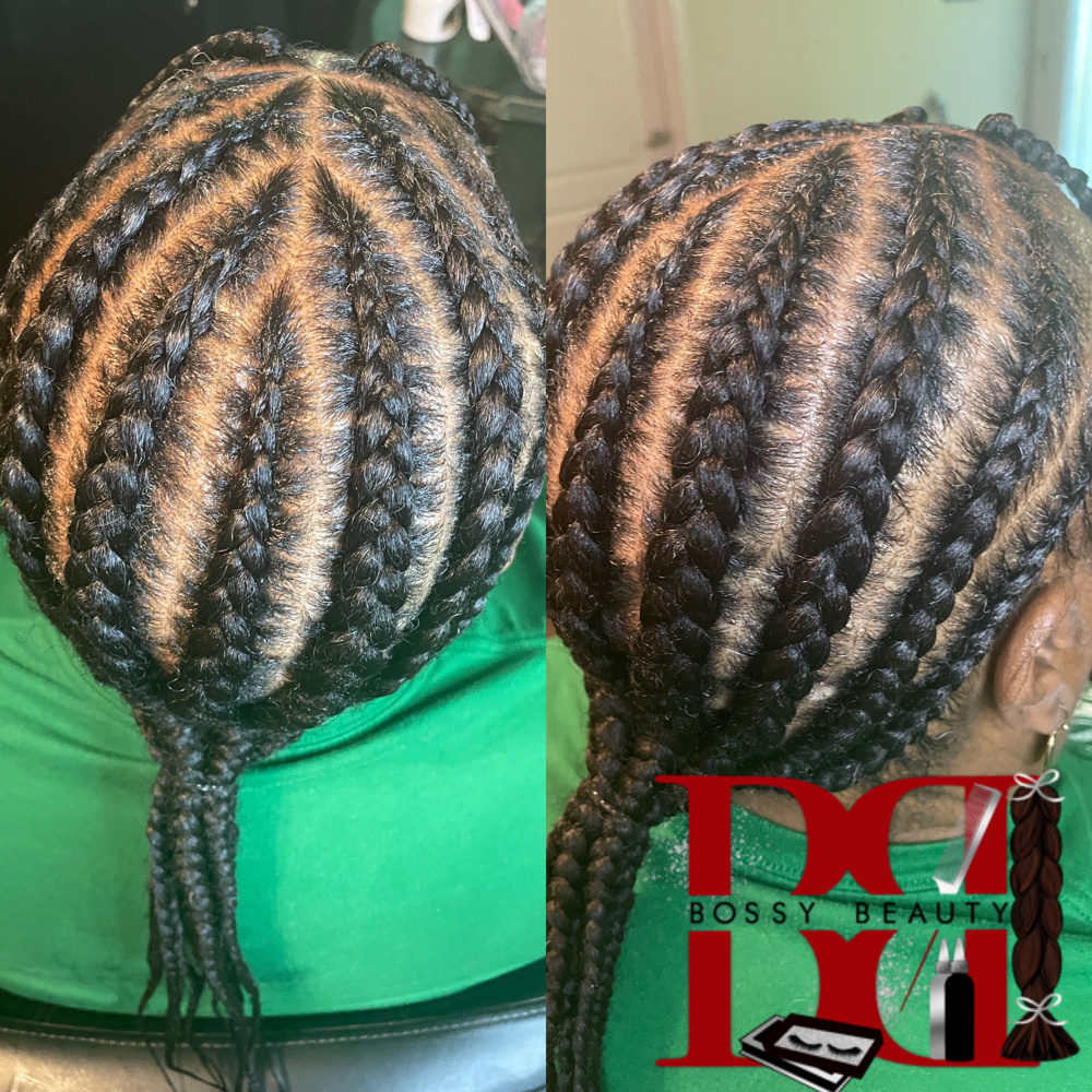 8 Feed In Braids