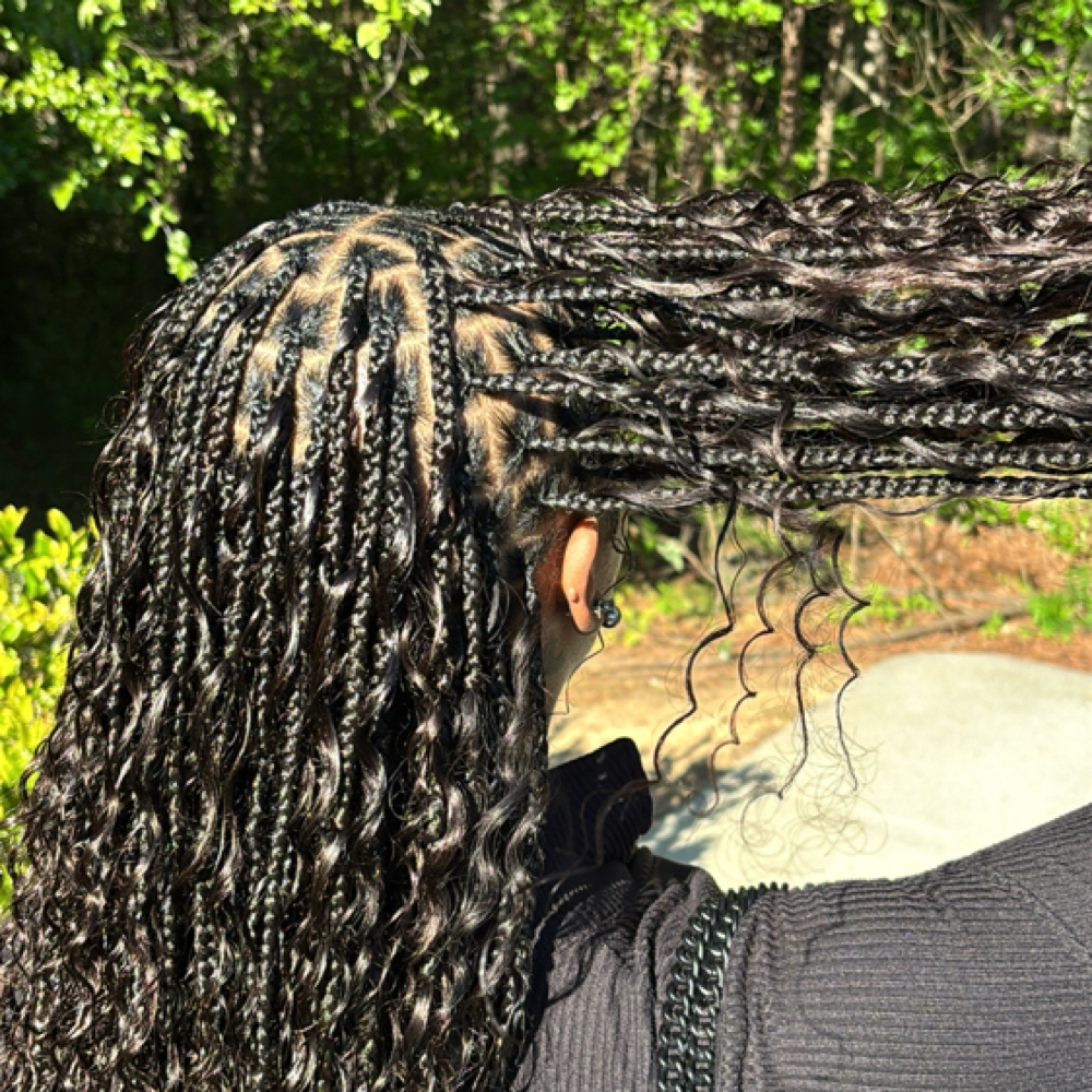 Small Bohemian - Butt Length at Knotless By Mya in union city, GA