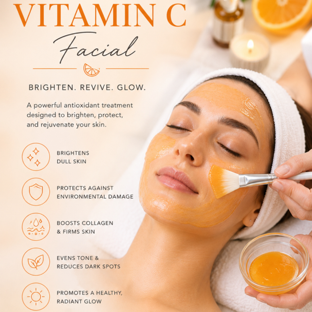 Vitamin C Facial at Lux Skincare Therapy & VVS Smile Bar in Palm Desert, CA