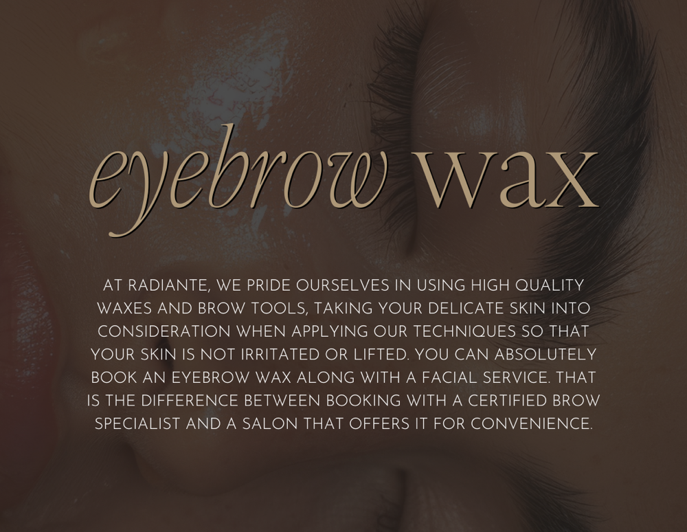 Eyebrow Wax